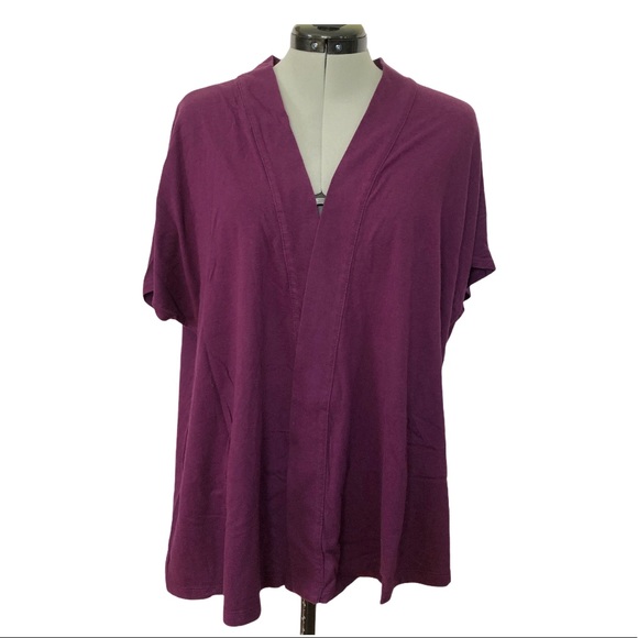 Lane Bryant Tops - Plus size open front top, Lane Bryant